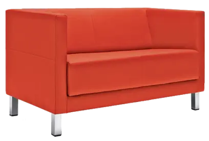 VELA - 2H, křeslo, látka VX EV 4 - látka cihlová